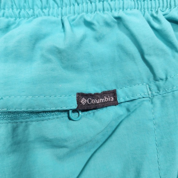 Columbia Shorts Womens 2X/6L Blue Sandy River Lined Quick Dry Zip Pocket Outdoor - Picture 3 of 10